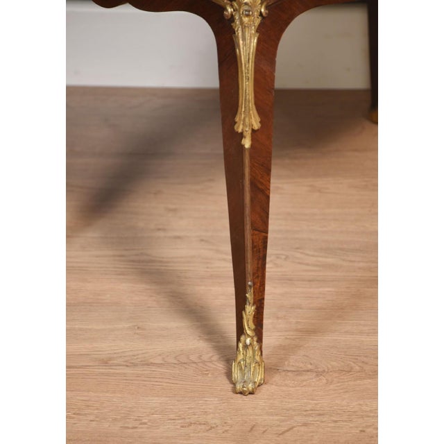 French Walnut Cabinet, 1890s For Sale - Image 9 of 12