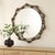 Modern Remolino Round Bronze Mirror For Sale - Image 3 of 6