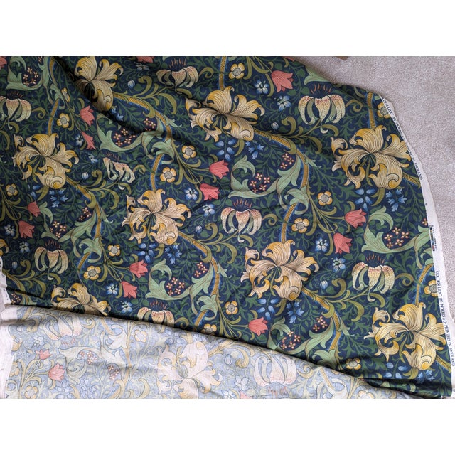 Arts & Crafts Arthur Sanderson & Sons Limited 'Golden Lily' by Morris For Sale - Image 3 of 5