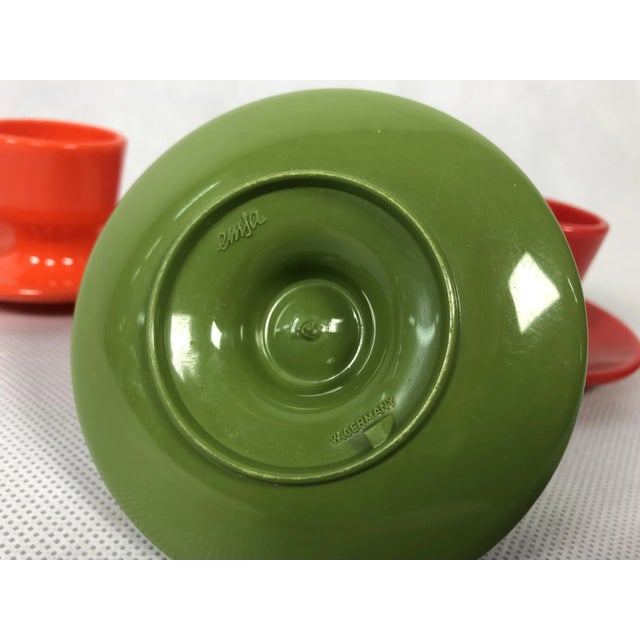 Space Age Emsa Egg Cup, 1970s, Set of 4 For Sale - Image 4 of 7