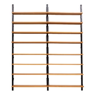 Royal System Beech Bookcase by Poul Cadovius, 1960s For Sale
