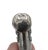 Chinese Export Sterling Silver Walking Stick Handle, Circa 1900 For Sale - Image 4 of 6