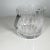 Metal Baccarat Style Ice Bucket, Clear Lead Crystal, Ribbed Design, 1960s For Sale - Image 7 of 15