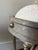 Pair of Neoclassical Travertine, Cast Iron & Brass Sculptural Lamps, Attributed to Michael Taylor For Sale - Image 16 of 17