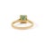 1.63ct Square Cut Zambian Emerald Diamond 14k Gold Victorian Engagement Ring Size 5.5 For Sale - Image 10 of 18