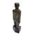 Vintage Brutalist Carved Stone Figural Sculpture, Signed Ekim For Sale - Image 4 of 7