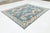 Contemporary Oriental Mythological Dragon Rug - Sky Blue & Terracotta Wool 8x10 For Sale - Image 9 of 11