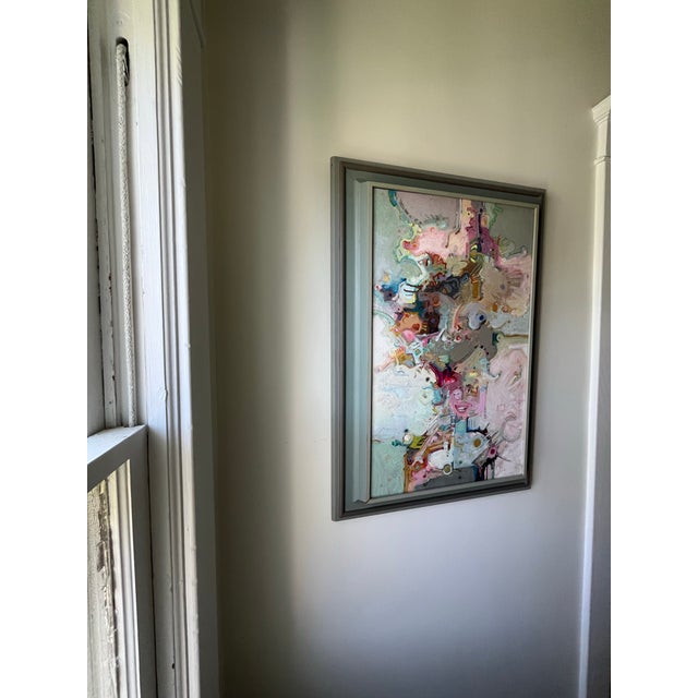 Contemporary Abstract Painting Barbara Walker For Sale - Image 4 of 7