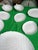 1970s Collection of Milk Glass Leaf Design Serving Dishes- Set of 14 For Sale - Image 11 of 12