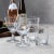 2020s Spring Leaves Cut Design Red Wine Glass - Set of 4 For Sale - Image 5 of 5