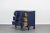 Mid-Century Modern Vintage French Style Blue Nightstand For Sale - Image 3 of 7