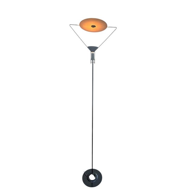 Black Polifemo Model Floor Lamp by Carlo Forcolini for Artemide, 1980s For Sale - Image 8 of 13