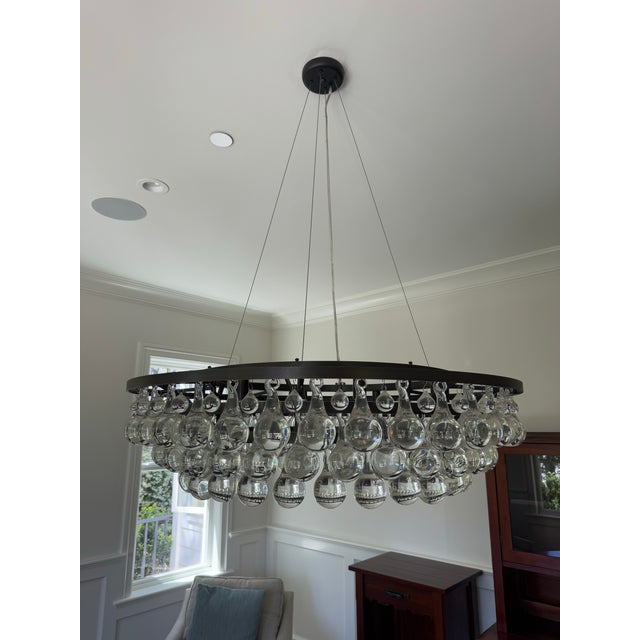 Contemporary Contemporary Ochre Arctic Pear Chandelier Round Three Tier 36 X 36 X 10h For Sale - Image 3 of 6