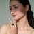 Gemstone 11.55 Carat Black Star & Zircon Halo Statement Ring in 925 Silver, Size 8 For Sale - Image 7 of 13