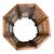Wood Antique Turkish Tea Table With Inlay For Sale - Image 7 of 8