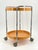 Space Age Serving Trolley with Two Removable Trays in Orange For Sale - Image 5 of 6