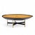 Paul Tuttle and Winsor White for Baker Furniture Transition Collection Oak and Brass Coffee Table This coffee table...