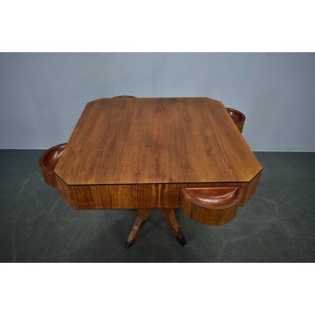 Art Deco Game or Card Table, 1929s For Sale - Image 9 of 18