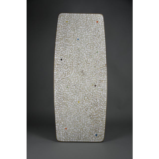 Mid-Century Modern Mid-Century Brass and Glass Mosaïc Coffee Table by Berthold Müller, 1955 For Sale - Image 3 of 18