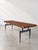 Italian Teak Slatted Bench, 1960s For Sale - Image 10 of 10