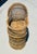 Shabby Chic Vintage Domed Wicker Baby Bassinet For Sale - Image 3 of 11