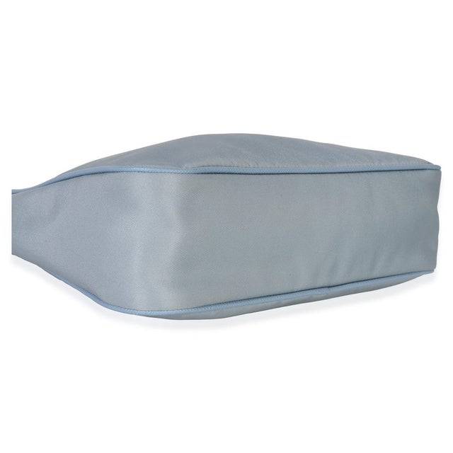 Blue Nylon Saffiano Leather Re-Edition 2005 For Sale In New York - Image 6 of 9