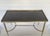 Black Glass & Gallery Cocktail Table Attributed to Maison Jansen, 1940 For Sale In West Palm - Image 6 of 18