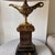 Frederick Cooper Aladdin Genie Table Lamp Brass Marble 28" Hollywood Regency For Sale In Miami - Image 6 of 8