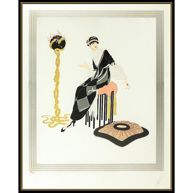 Message us to inquire about custom framing options! (Included for free with every purchase) The artwork is of impressive...