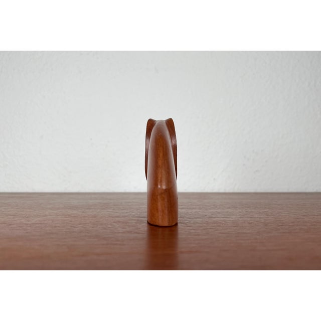 Mid-Century Teak Elephant Figurine, 1960s For Sale - Image 9 of 17