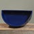Pair of Vintage Japanese Modernist Dark Blue Half Moon Ikebana Vases For Sale In Philadelphia - Image 6 of 9