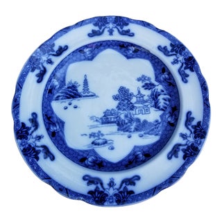 Mid 19th Century Spode Chinoiserie Plate For Sale