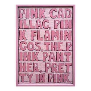 "Popular Pink Pictures" - Original, Contemporary Painting by Brian McDonald For Sale