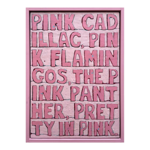 "Popular Pink Pictures" - Original, Contemporary Painting by Brian McDonald