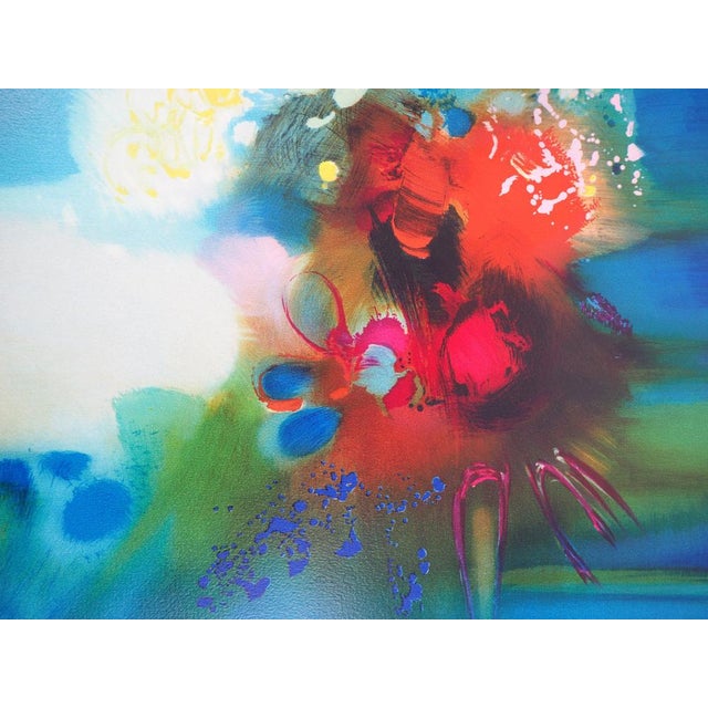 Daniel Gelis, Le bouquet éclatant, Lithograph For Sale - Image 4 of 6