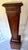 Antique Early 1800s Georgian Style Carved Mahogany Tapered Pedestal Stand For Sale - Image 14 of 18
