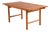 Extendable Scandinavian Teak and Oak Table, 1960s For Sale