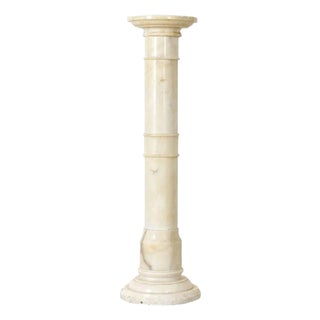 French Early 20th Century Alabaster Column For Sale