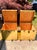 Vintage pair 1970s brass storage trunk Cedar wood interior and brass outside finish. The clasps hold the box shut but the...