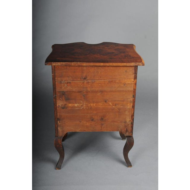 Antique Chest of Drawers in Oak with Walnut Veneer, Dresden, 1870 For Sale - Image 16 of 17