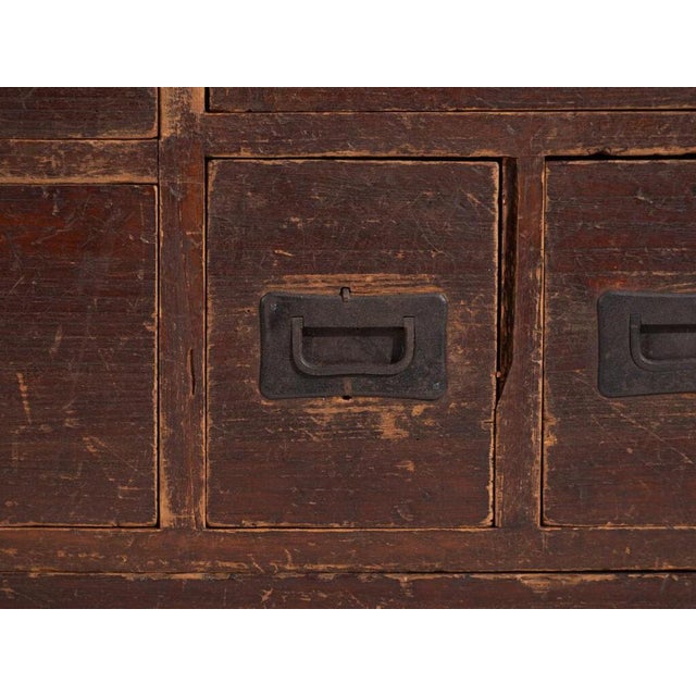 Antique Japanese Tansu Chest of Drawers For Sale - Image 9 of 12