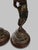 Brown Large 20th Century Belle Époque French Female Figurines in Bronzed Metal, Set of 2 For Sale - Image 8 of 14