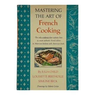 Mastering the Art of French Cooking by Julia Child 1967 Cookbook For Sale