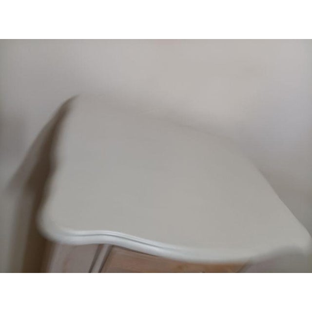 1950s Jewelry Organizer Standing Armoire Cabinet Oak Wood 8 Drawer For Sale - Image 4 of 8