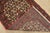 Hamedan Rug 2’7” X 4’2” Ivory Wool Vintage Tribal Hand-Knotted Carpet For Sale - Image 9 of 10