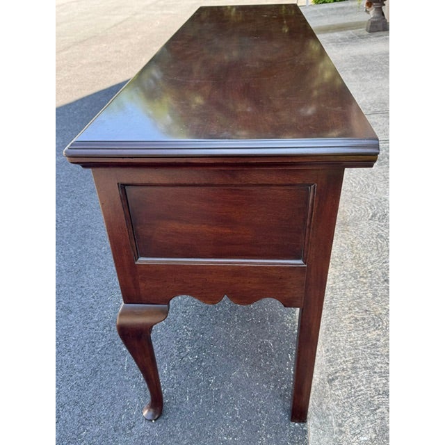 Late 20th Century Late 20th Century Kittinger Mahogany Sideboard or Huntboard For Sale - Image 5 of 11