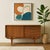 Mid Century Modern styled Handmade Credenza / Media Stand in a perfectly tailored apartment size. This beauty features...