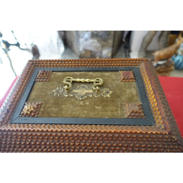 Arts & Crafts Wedding Jewelry Box, 1890s For Sale - Image 4 of 6