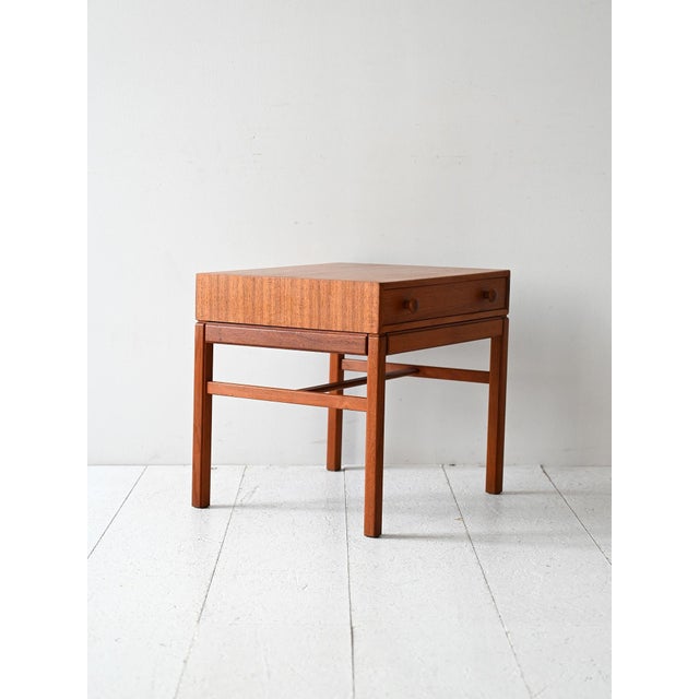 Casino Bedside Table in Teak by Engström & Myrstrand from Tingströms, 1960s For Sale - Image 3 of 10
