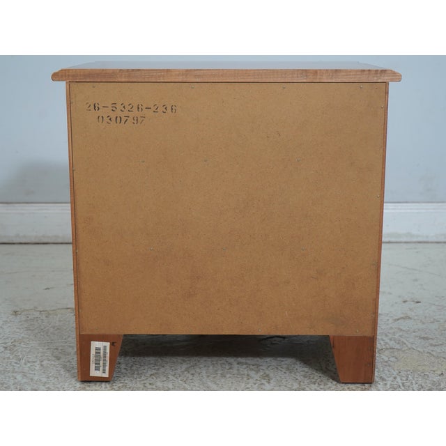 Pair of Ethan Allen Country French Maple Nightstands For Sale - Image 15 of 18